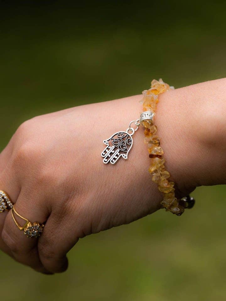 Pulsera Chip Citrine para venta al por mayor de Himalayas Shop