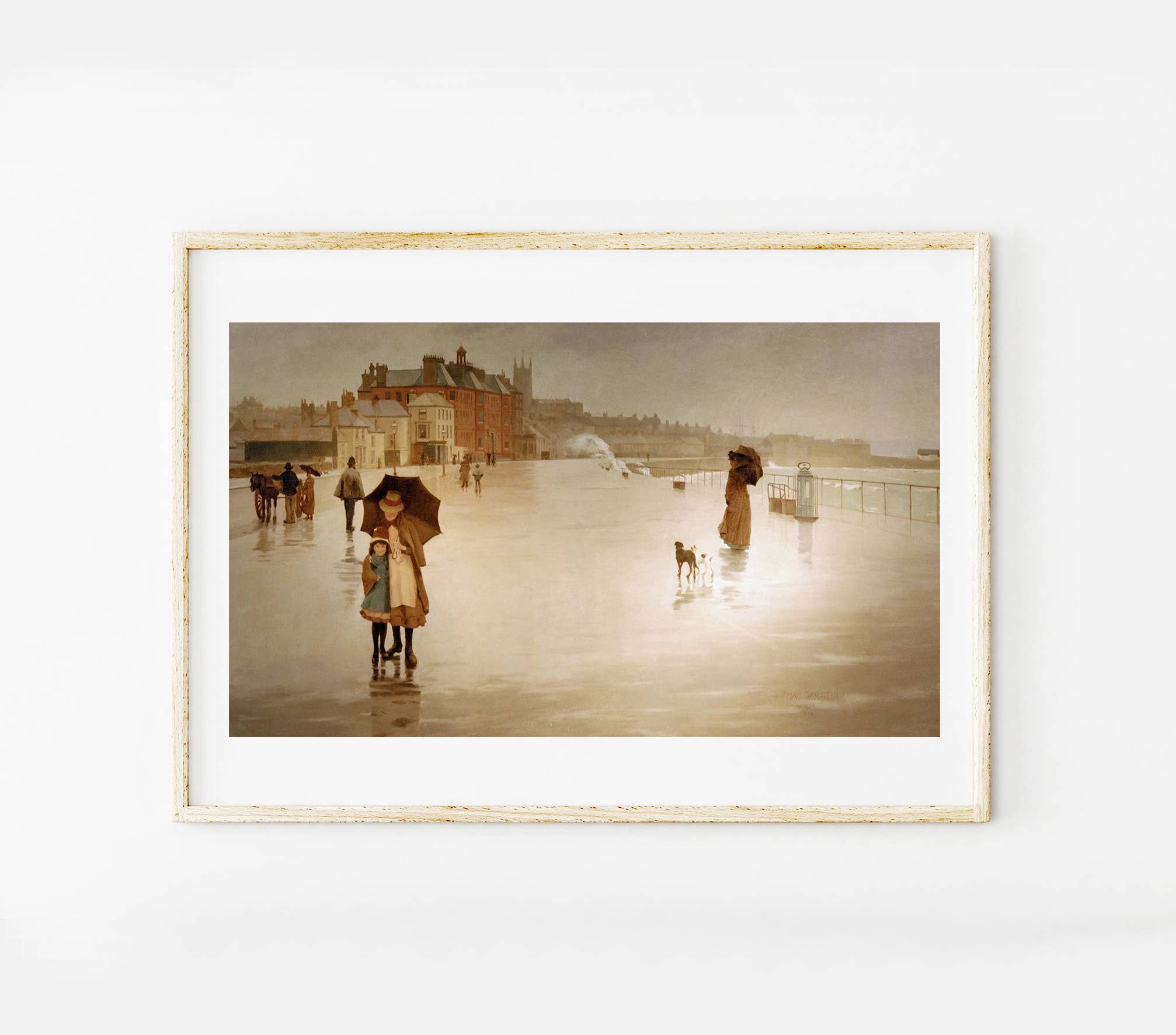 Go To Design - Wholesale Art Print - Fine art print The Rain It Raineth unframed wall art3