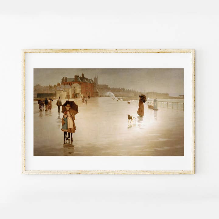 Go To Design - Wholesale Art Print - Fine art print The Rain It Raineth unframed wall art3