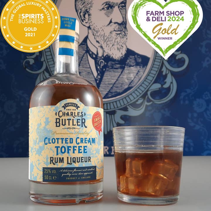 Charles Butler – wholesale Likör – Charles Butler Clotted Cream Kola Rom Likör 50cl 25% ABV