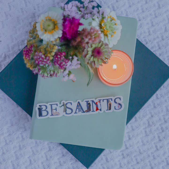 Saint Clare and Francis - Wholesale Sticker - Be Saints - Catholic Vinyl Sticker5