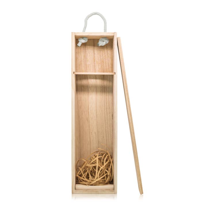 Plenty Concepts - Wholesale Gift Box - Unfinished Bottle Wood Box