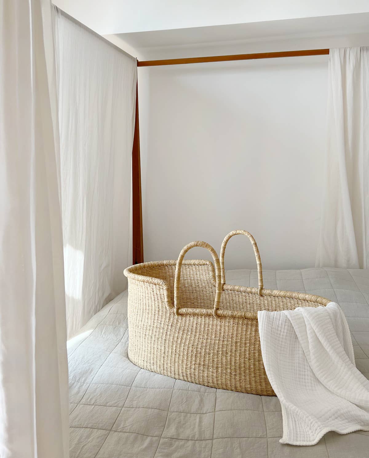 UNIQUE LOVE Design - Wholesale Bassinet - Baby - MOSES BASKET - IN HARMONY WITH NATURE - PURE NATURAL4