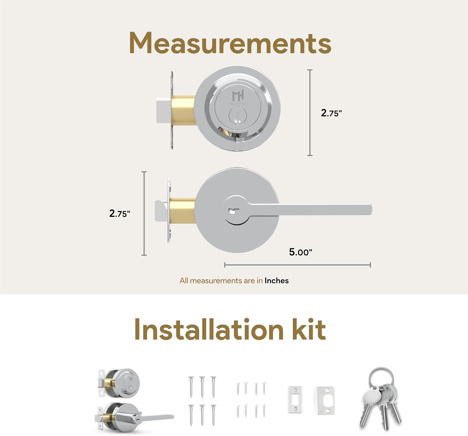 Mega Handles - Wholesale Knob/Pull - Ralph Collection | Door Lever Handle6