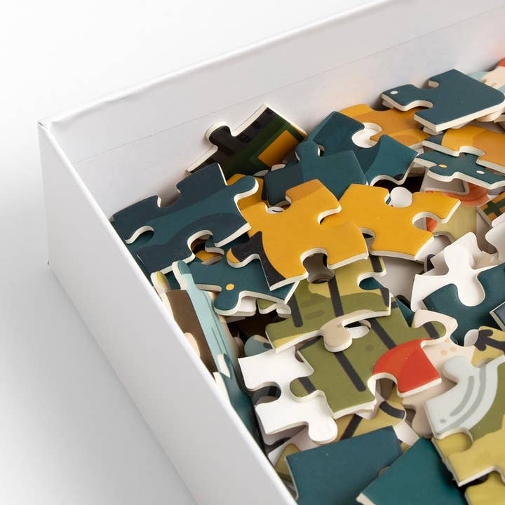 Pippi Post - Wholesale Puzzle - Adult - Haunted Nights & Ghostly Lights - 500 Piece Jigsaw Puzzle2