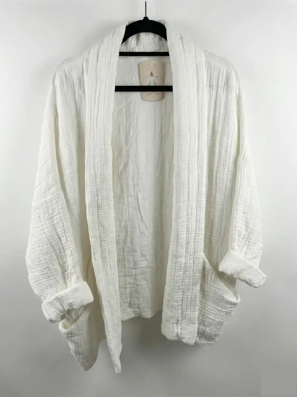 Mimi & Gogo - Vente Veste – femme - Veste Matelassée Coupe Kimono @5354_KimonoGaz29