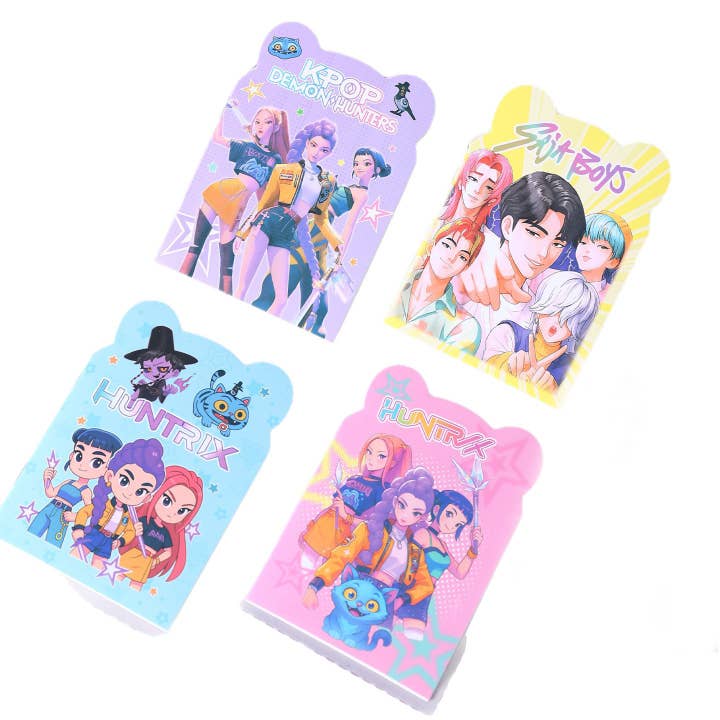 K-Pop Demon Hunters A7 Student Spiral Notebook for wholesale by Sparkling Extras