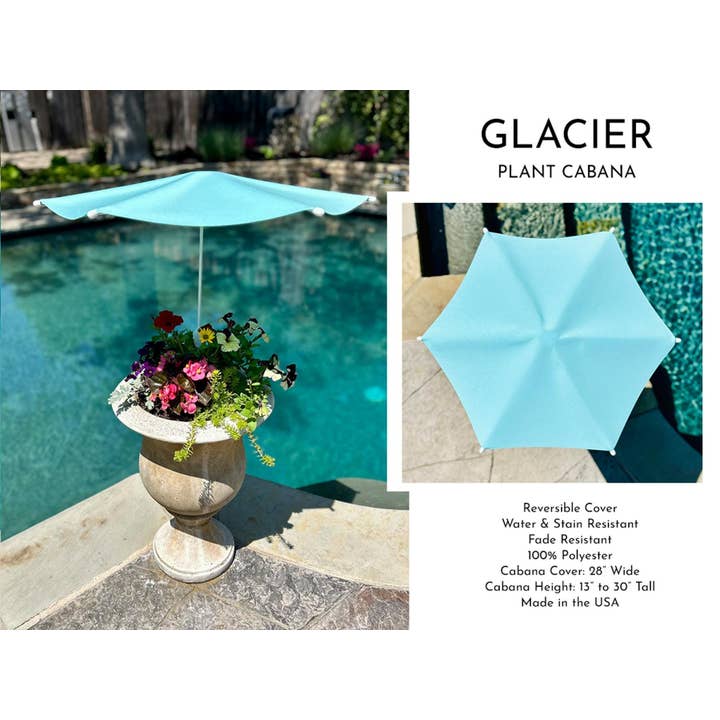 Glacier Plant Cabana - 28"Wx30"T - Assembly Required for wholesale by Plant Cabana