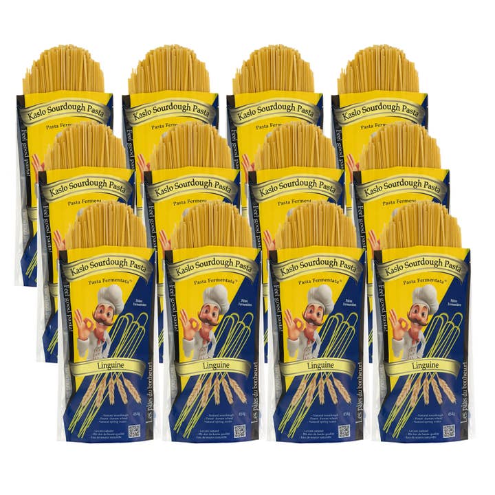 Classic Sourdough Linguine Pasta for wholesale by Kaslo Sourdough Pasta (USA)
