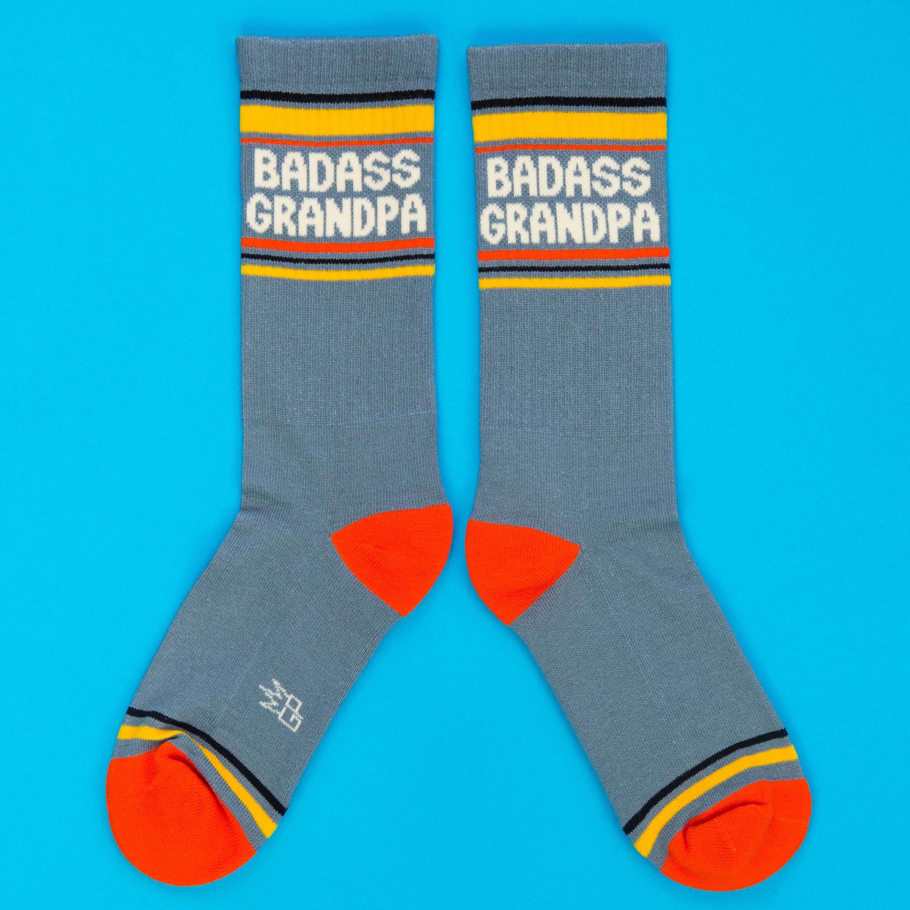 Gumball Poodle - Wholesale Socks - Unisex - Badass Grandpa Gym Crew Socks4