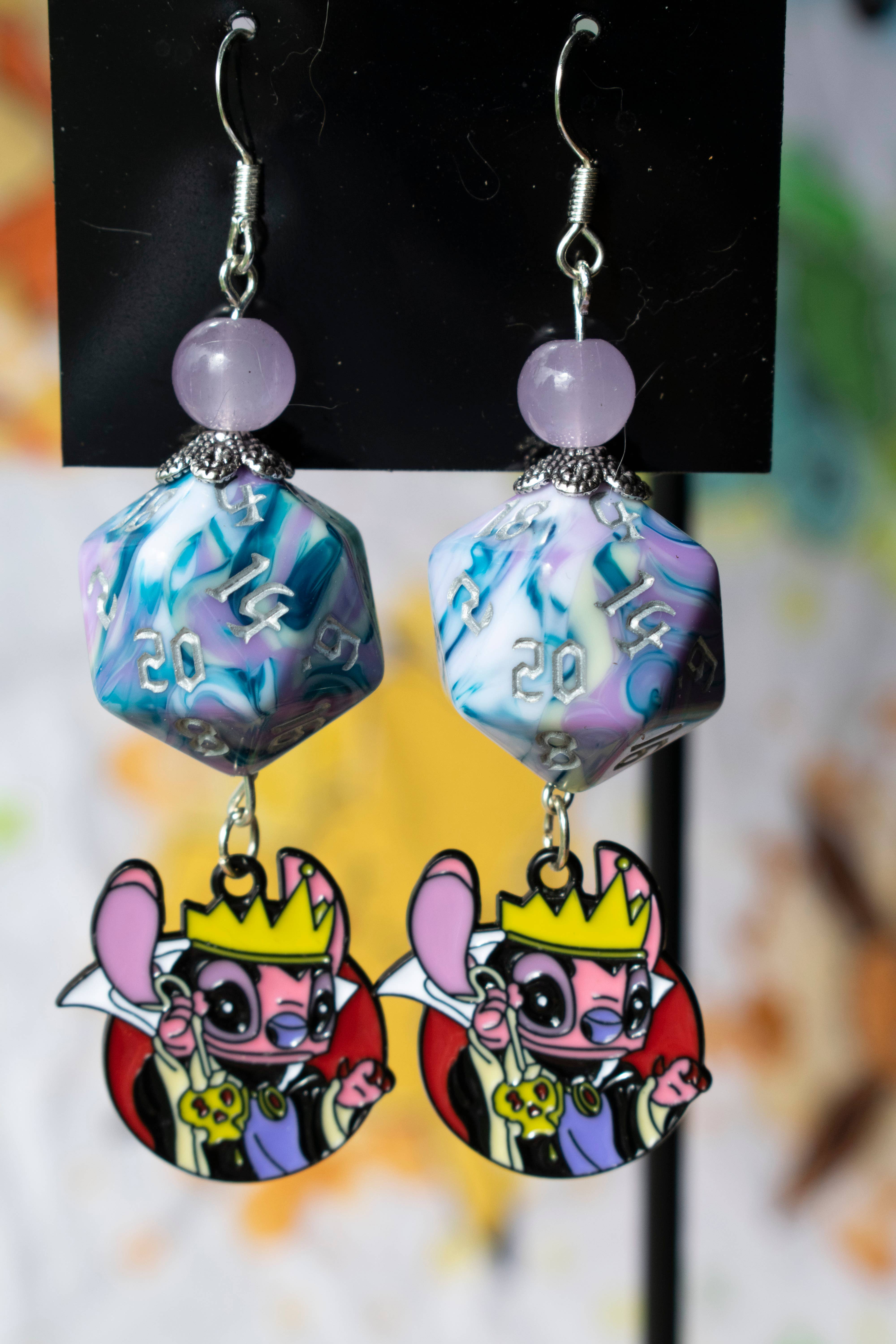 Melody's Menageries (Critical Crystals) - Wholesale Jewelry Set - Dice earring wholesale box34