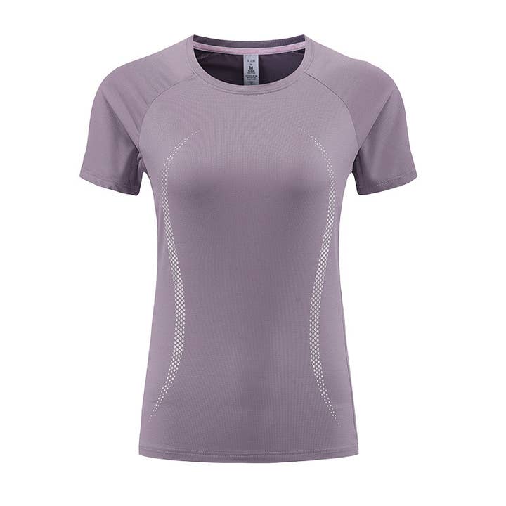 WONDERXFANS - Wholesale Athletic top – Women′s - Women's Short Sleeve Yoga Sport T-shirt