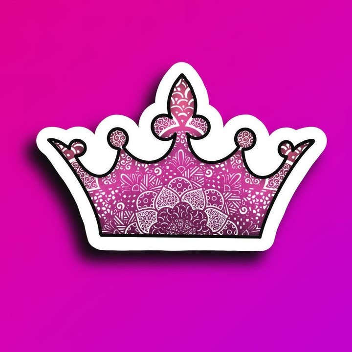 Crowns Decorative Sticker for Various Surfaces for wholesale by Always by Ashley Design
