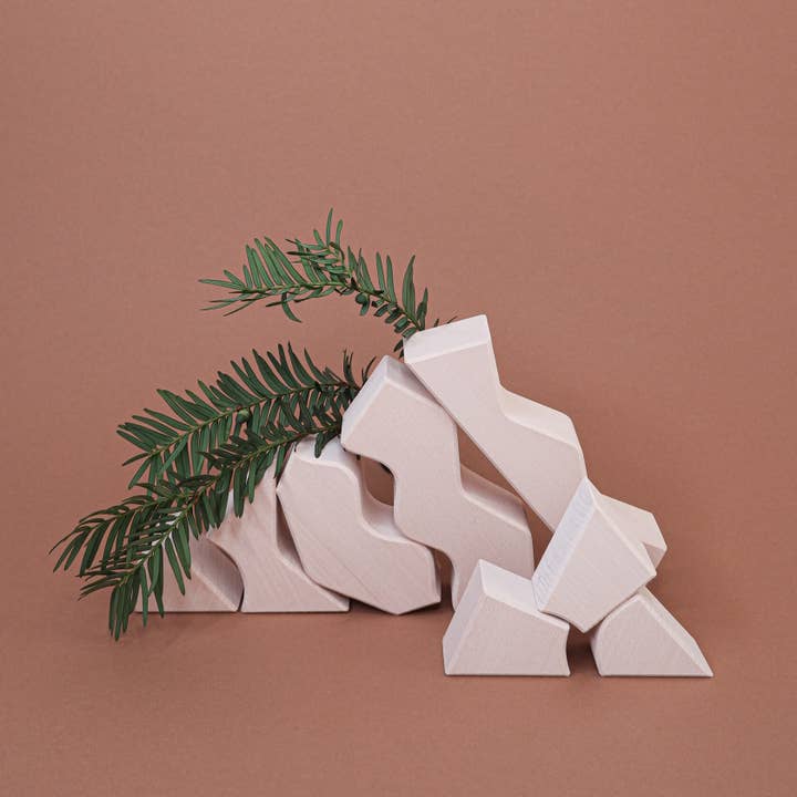 Wood Texture Pyramids for wholesale by Toys For Planet