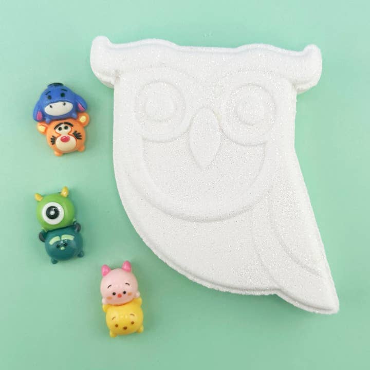 100% NATURAL Snow Owl Nano-Silver PRIZE Bath Bomb for wholesale by Sweet Bath Co