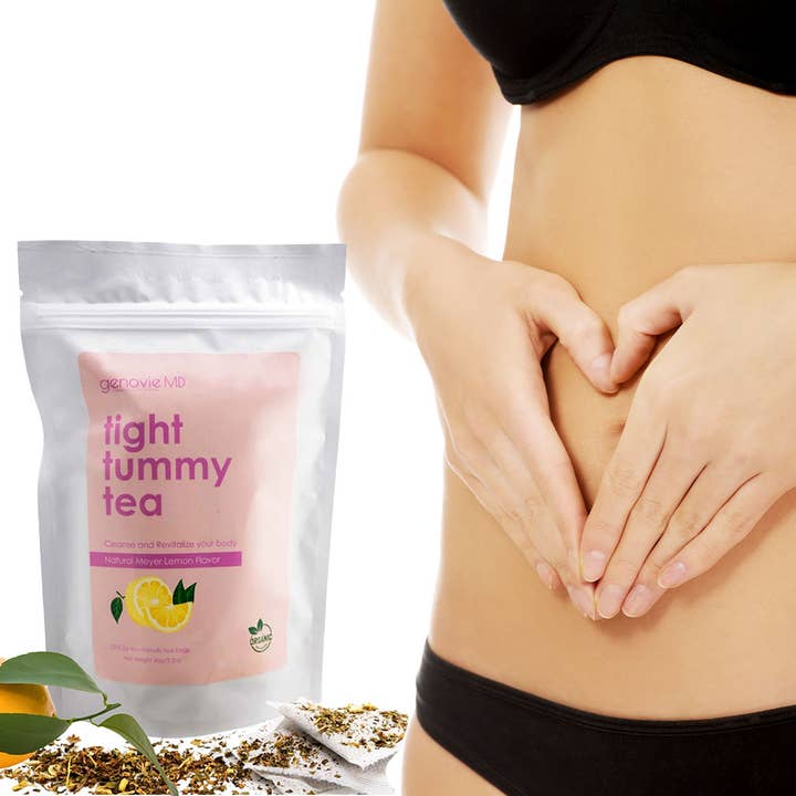 GenovieMD - Wholesale Health/Detox Tea - Tight Tummy Tea, 30 Tea Bags/Pack, Herbal Tea Organic specs3