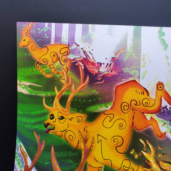 DeadOn Studios - Wholesale Art Print - Golden Hind Art Print3