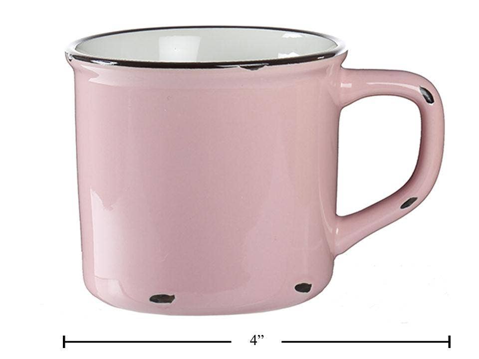 Truu Design - Wholesale Coffee Mug - Truu Design Ceramic "Enamel" Mug, 16oz, 4 colors1