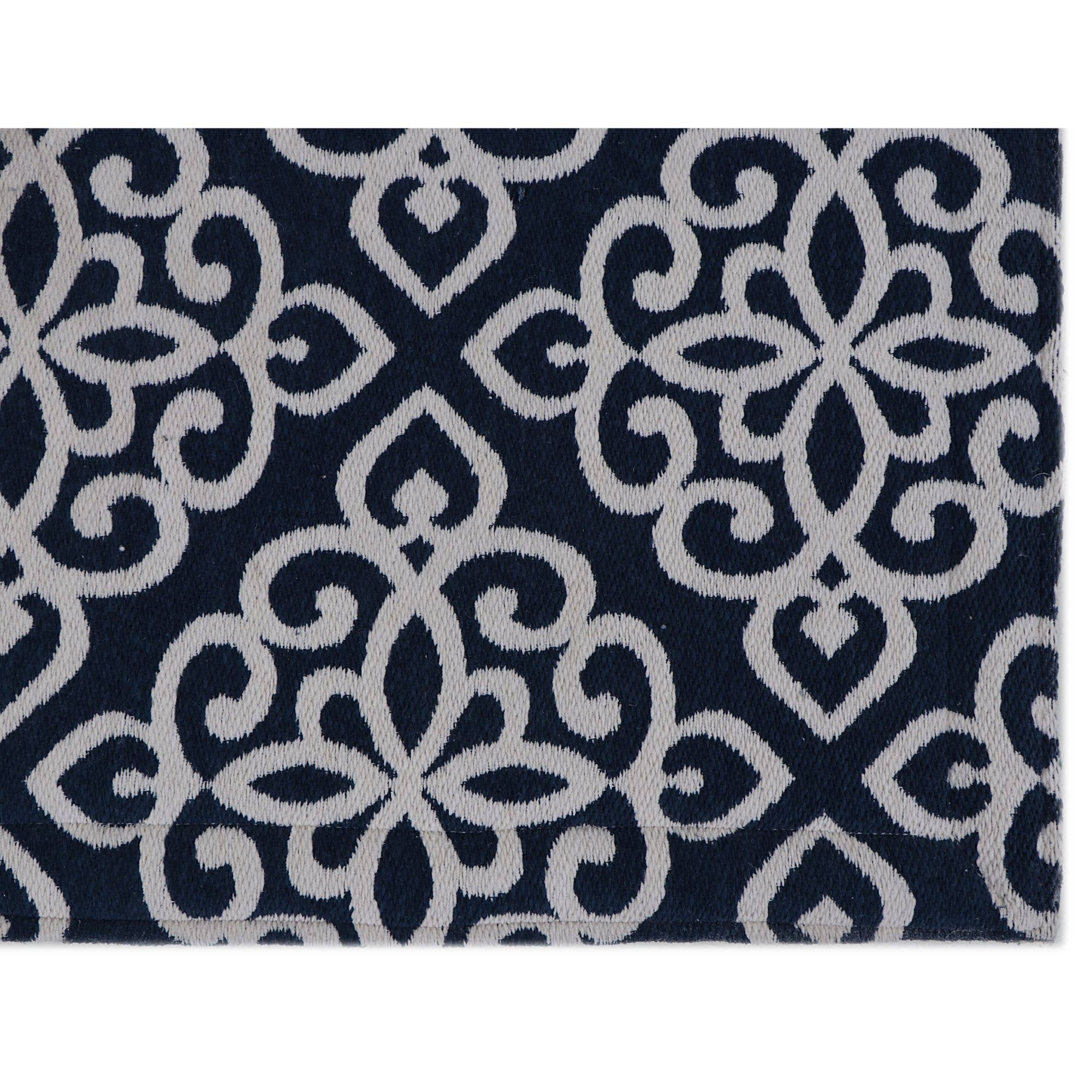 RugSmith - Wholesale Floor Mat - RugSmith Black Lyra Anti-Fatigue Kitchen Mat, 20"x36"3