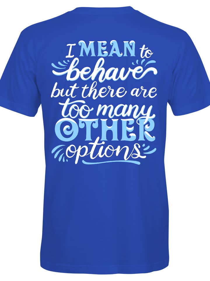 S381 - Other Options - Royal Blue for wholesale by Southern Attitude