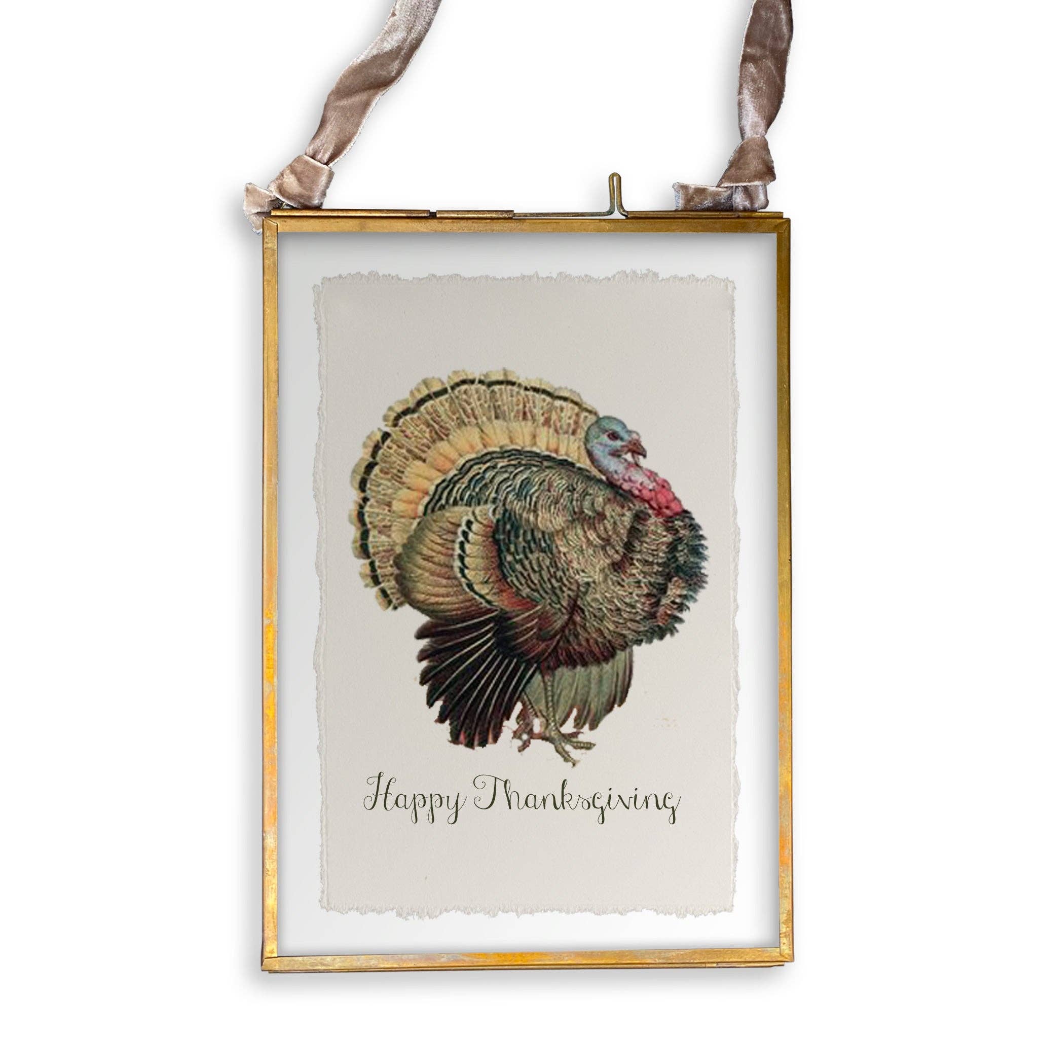 French Graffiti - Wholesale Tea Towel - Thanksgiving Turkey13