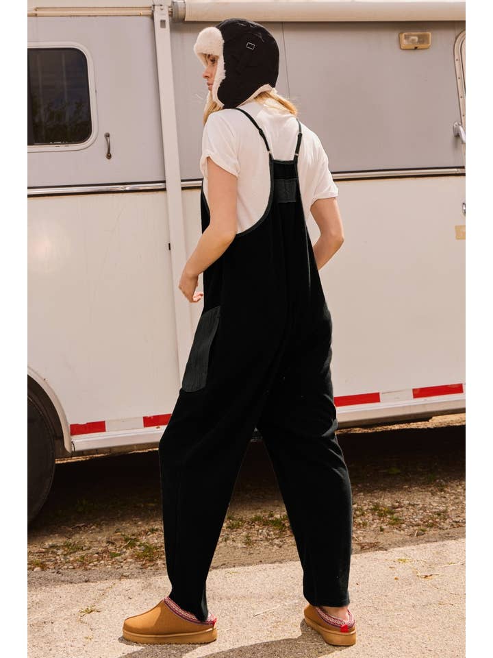 Oddi - Wholesale Jumpsuit - Women's - Plus Acid Washed Oversized Jumpsuits