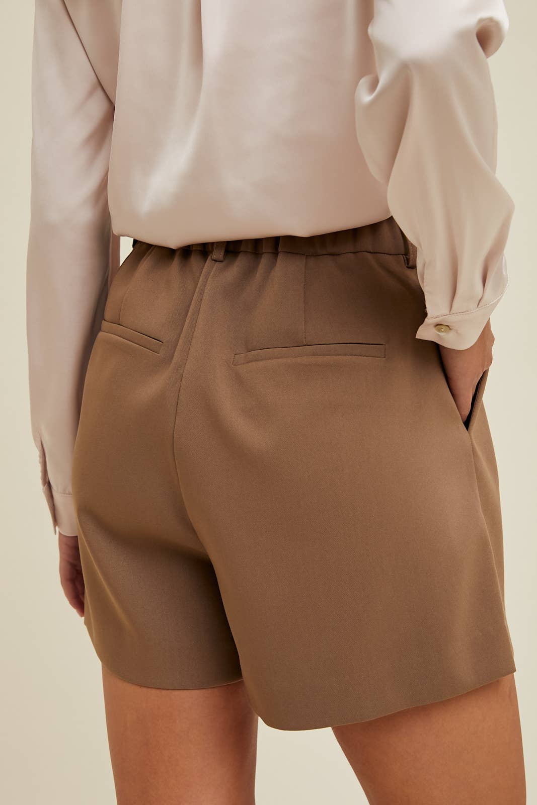 Wishlist Apparel - Wholesale Korte broeken - Dames - PLOOIBROEKJE VAN KEPERSTOF/WL24-91786