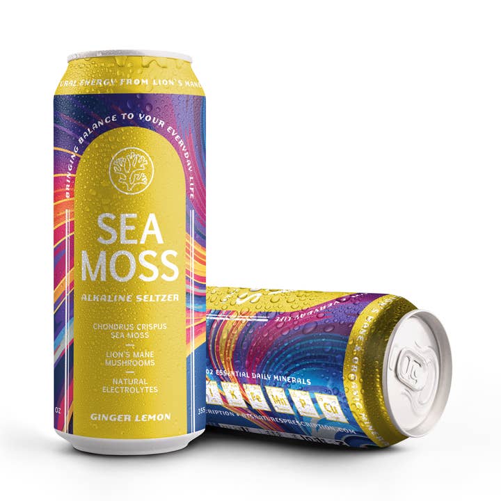 Sea Moss Seltzer Ginger Lemon and other Purchase Wholesale seamoss. Free Returns & Net 60 Terms on Faire trending on Faire.