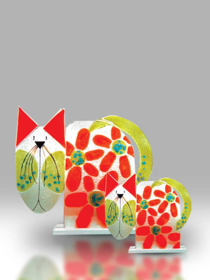 Katze 1784-17 für den Großhandel von Nobile Glassware Ltd.