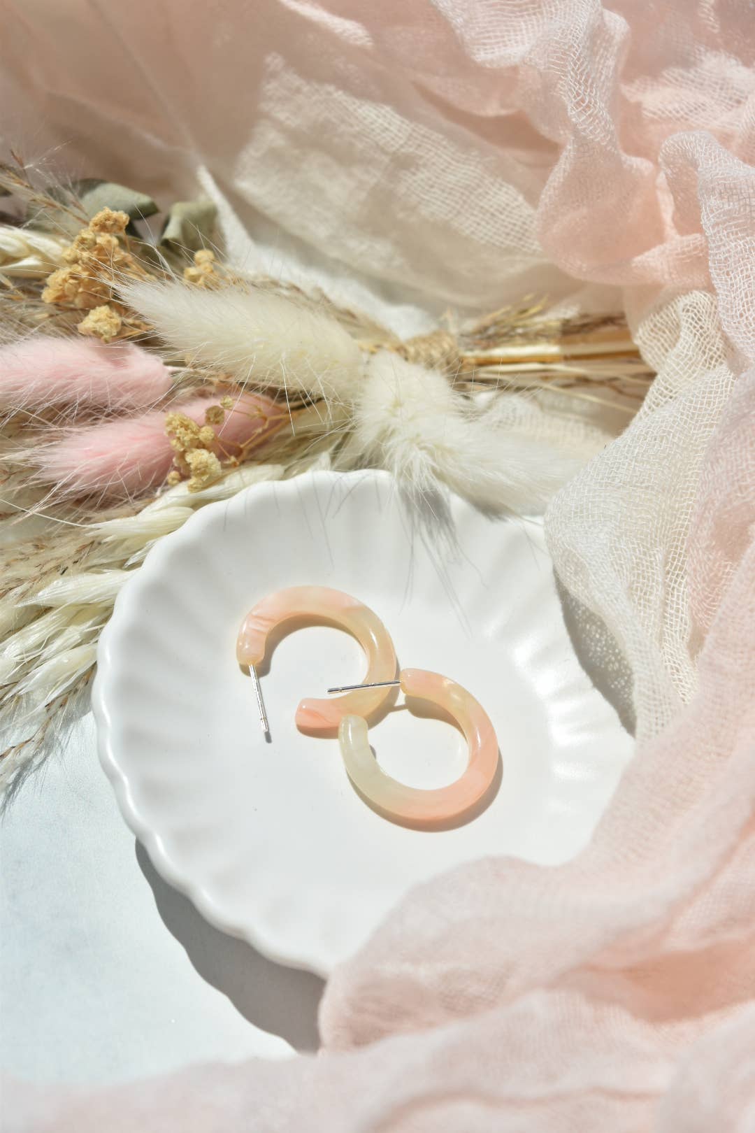 Fenna&Fei - Wholesale Hoop Earrings - Ultra Mini Hoop Collection | Small Italian Acetate Hoops 6