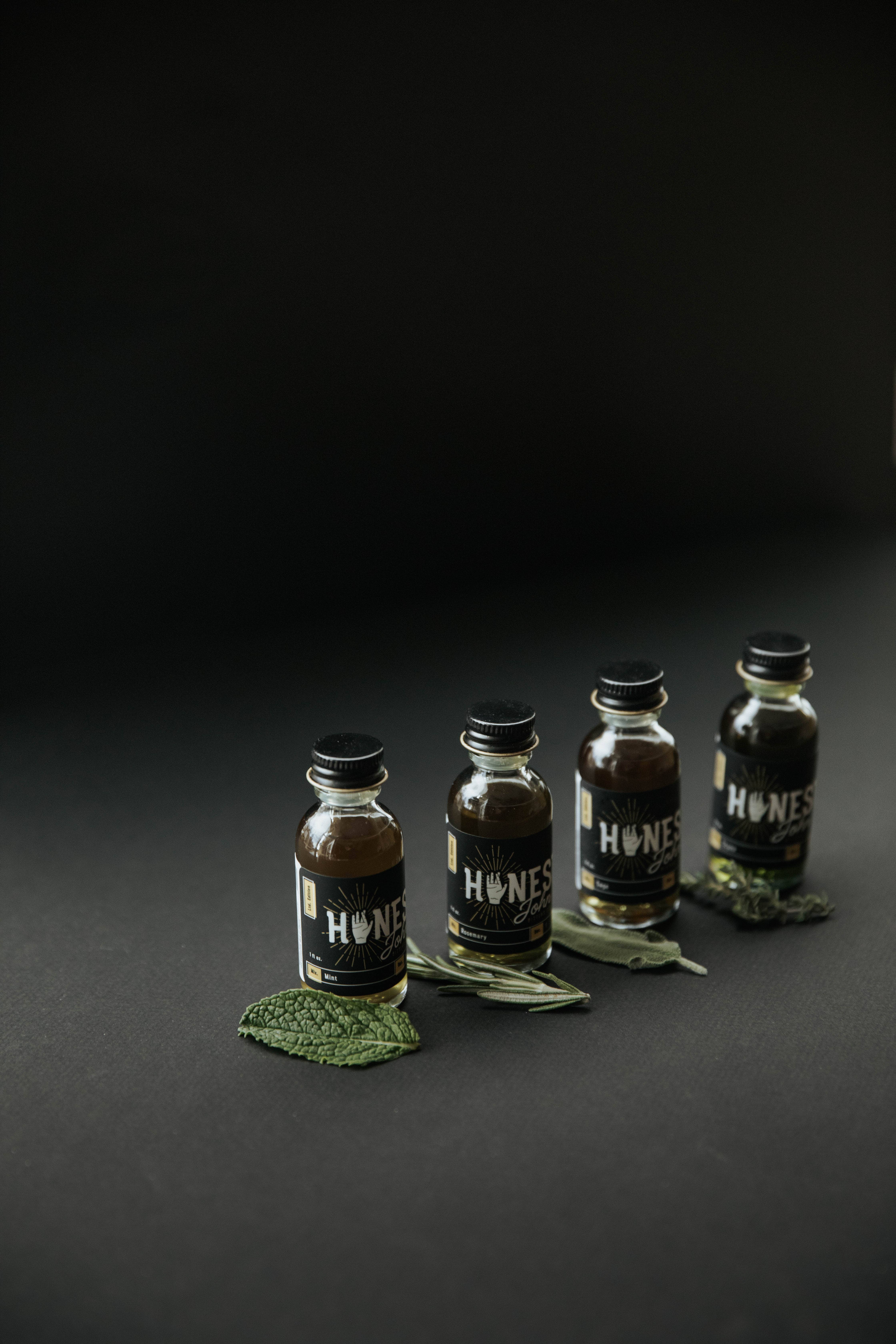 Honest John Bitters Co - Wholesale Bitters - Herbal Bitters Set - 4 x 1oz.2