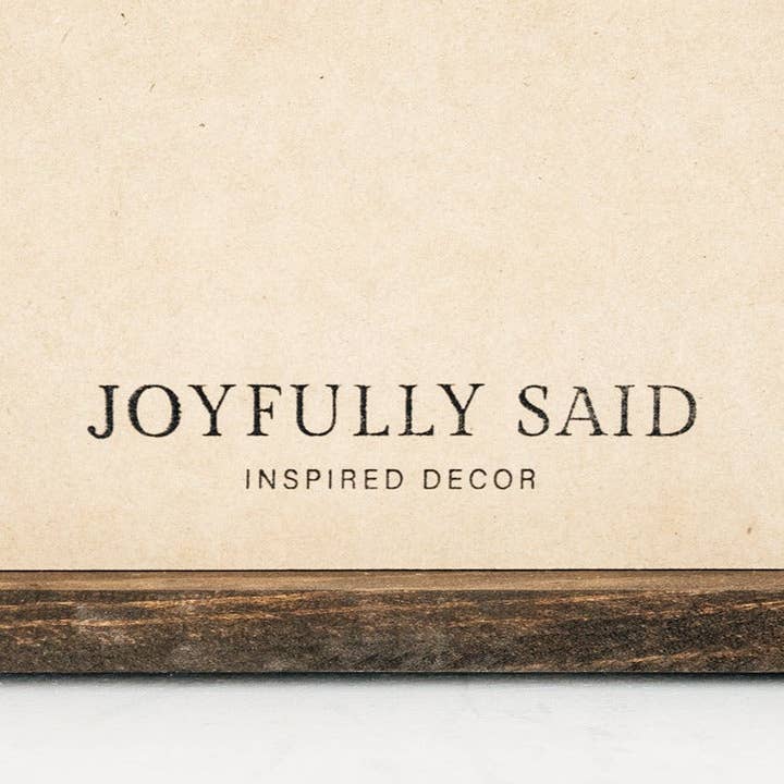 Joyfully Said - Wholesale Sign - Psalm 23 | Wall Art3