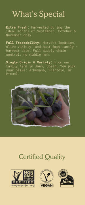 Casacella Foods - Wholesale Olive Oil - Titin Finishing Picual Olive Oil Intense Flavor 750ml-6/case4