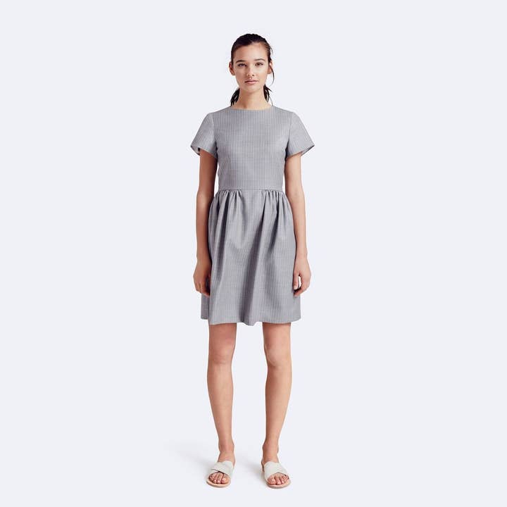 Graphite Patricia Dress for wholesale by Rallier