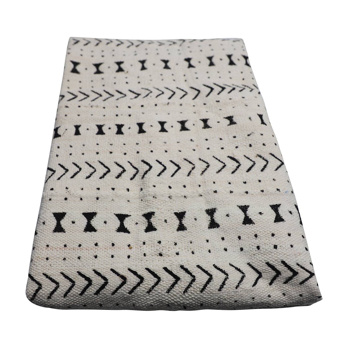 Luangisa African Gallery - Wholesale Tapestry/textile - Mud Cloth Textile | White10