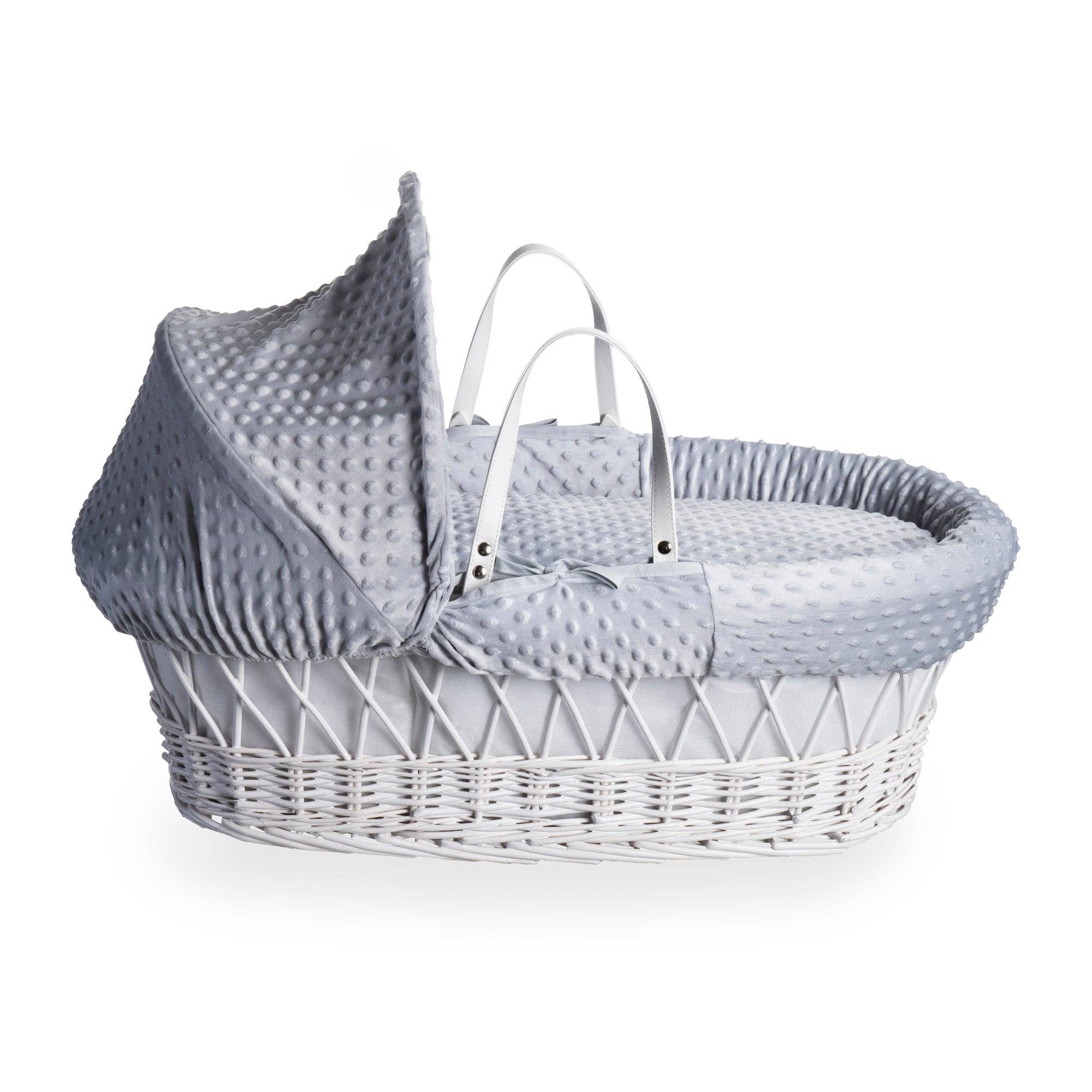 Clair De Lune - Wholesale Wieg - Baby - Kuiltje witte rieten Moses mand13