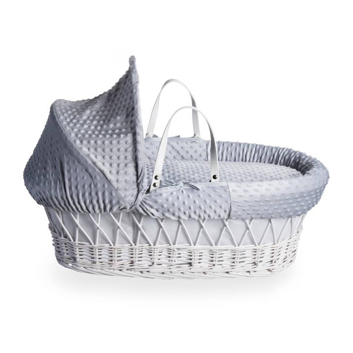 Clair De Lune - Wholesale Wieg - Baby - Kuiltje witte rieten Moses mand13