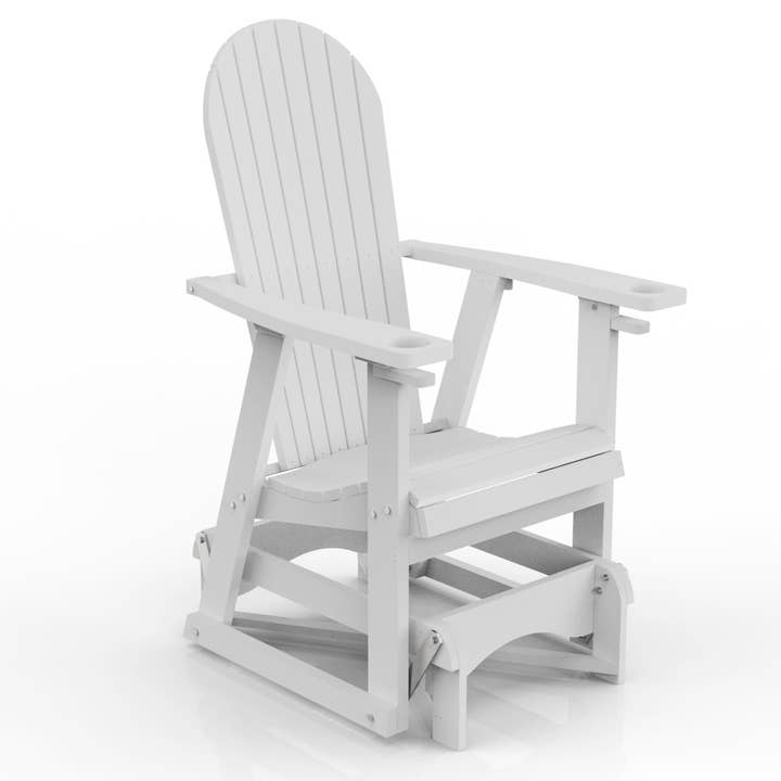 Evergreen Patio - Wholesale Adirondack Chair - Poly Stationary Glider
