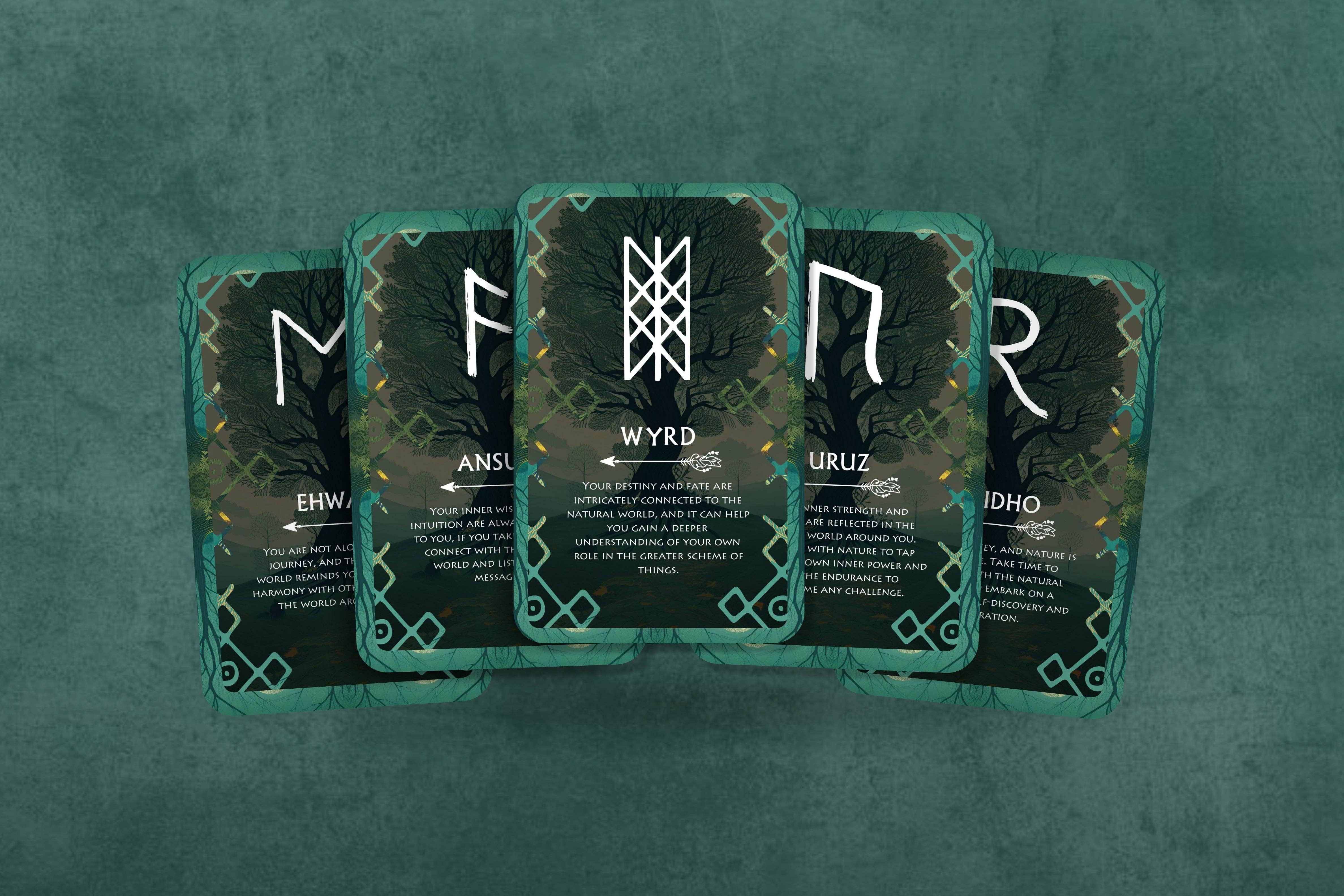 Ibiza Tarot USA - Venta al por mayor Cartas del tarot - Runes of Nature Wisdom: explorando tu conexión con la naturaleza7