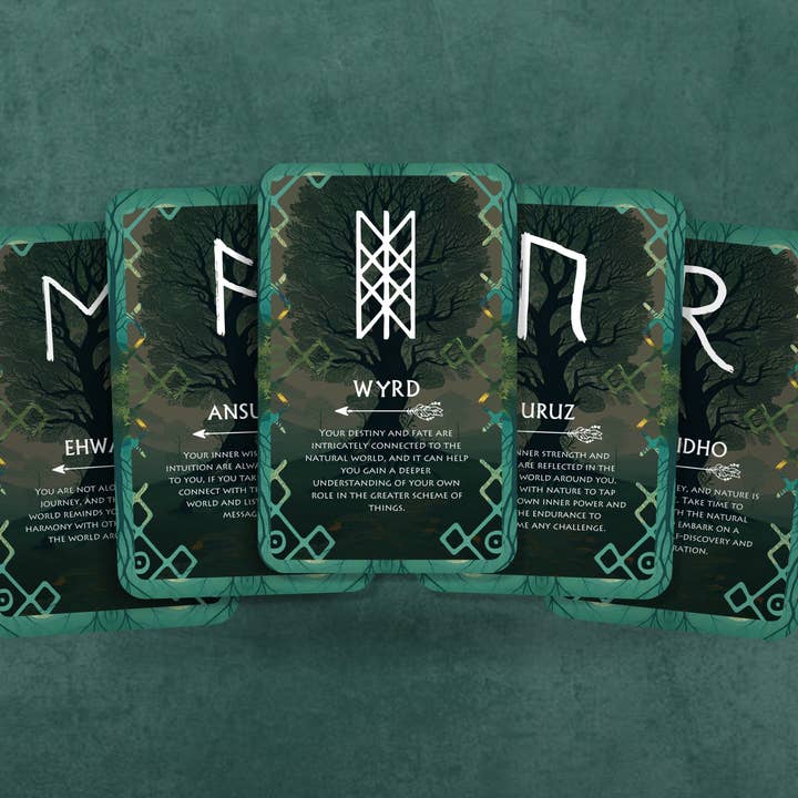 Ibiza Tarot USA - Venta al por mayor Cartas del tarot - Runes of Nature Wisdom: explorando tu conexión con la naturaleza7