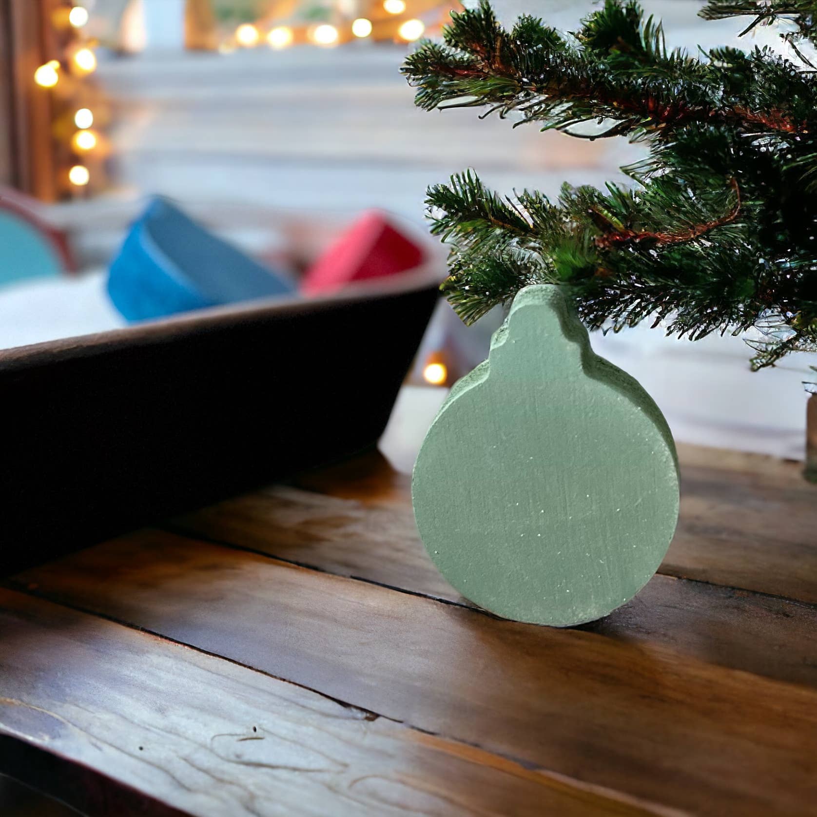 Inkwood Crafters - Wholesale Ornament - Primitive/Rustic Wood MINI Ornament Holiday Bowl Fillers0