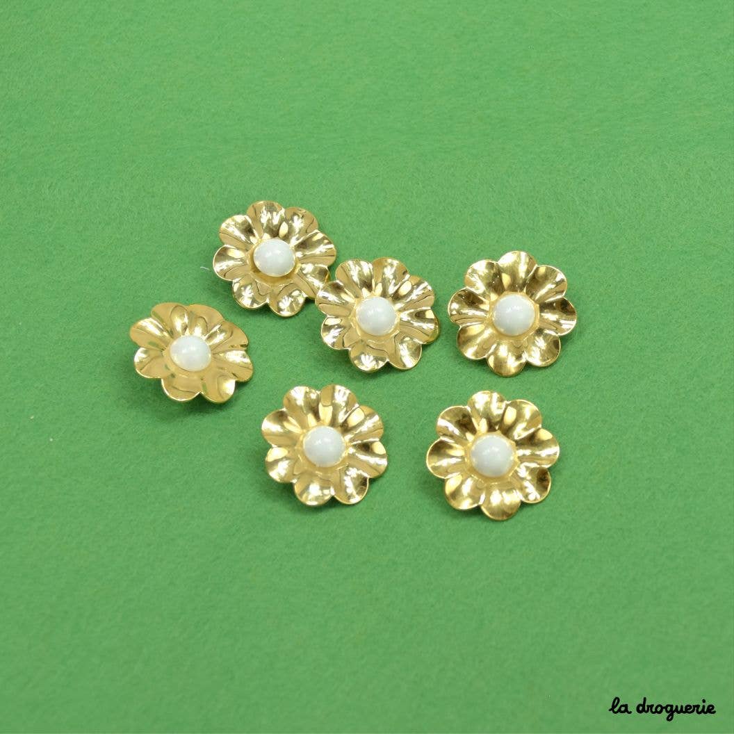 LA DROGUERIE - Wholesale Sewing Button/Snap - "Mary Quant" button 27 mm7