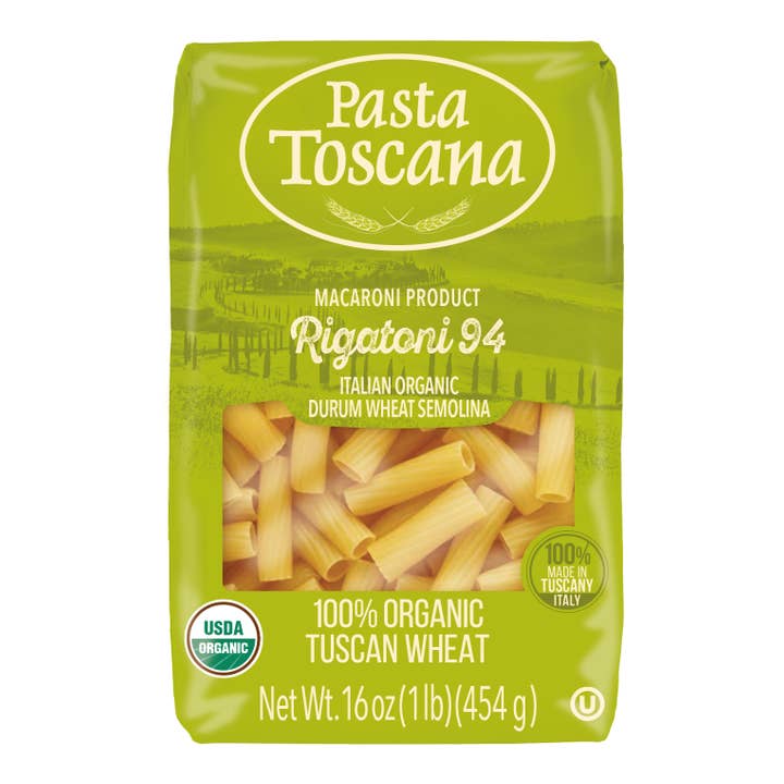 Bono USA Inc. - Wholesale Pasta - Pasta Toscana Rigatoni - Organic