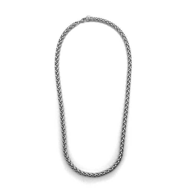 COUCOT - Wholesale Link & Chain Necklace - Torino-S silver necklace5