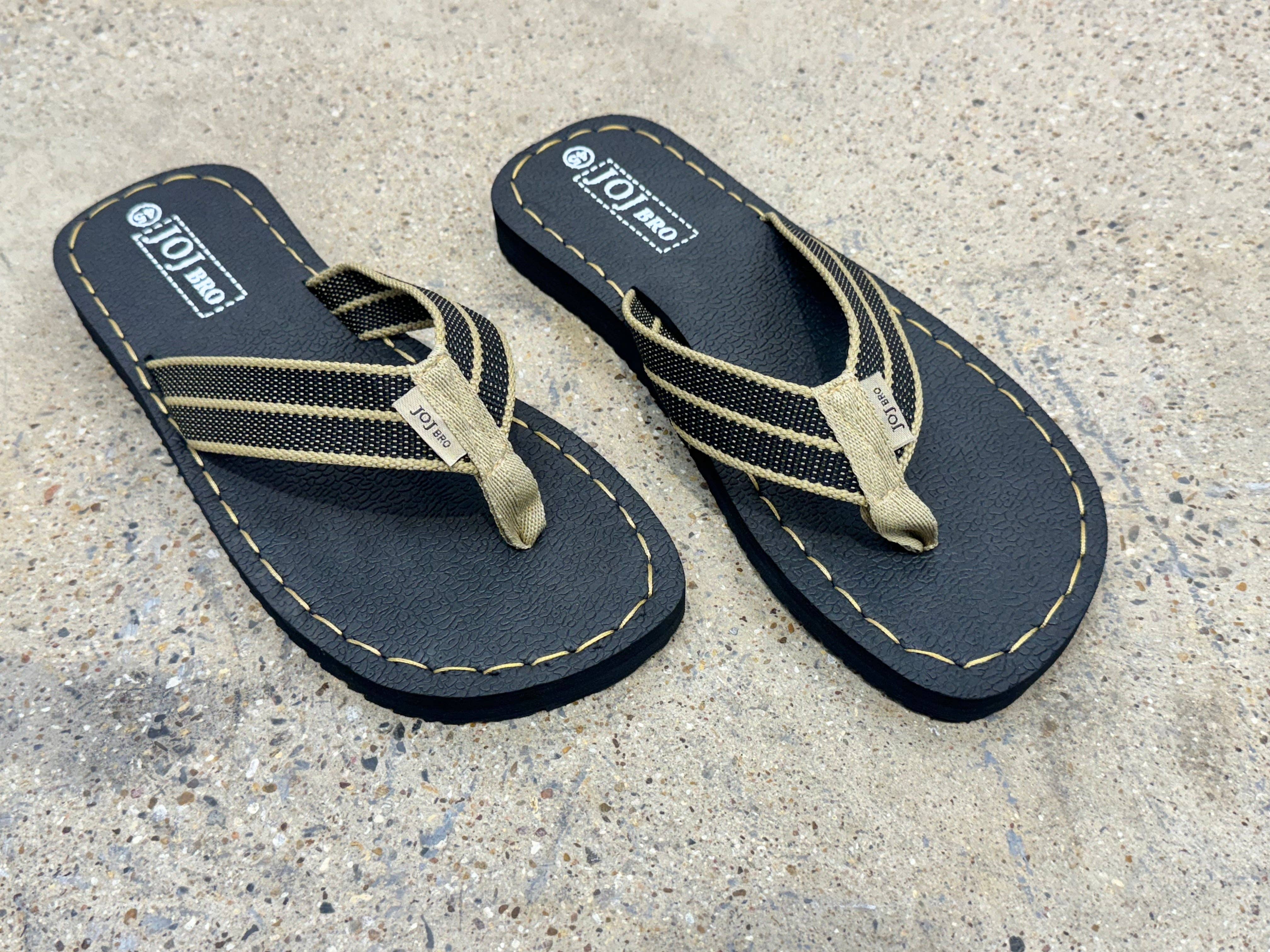 JOJ MAKLY Wholesale - Wholesale Flip Flops - Men's - j201 Makly Striped Thong Sandal Flip Flop16