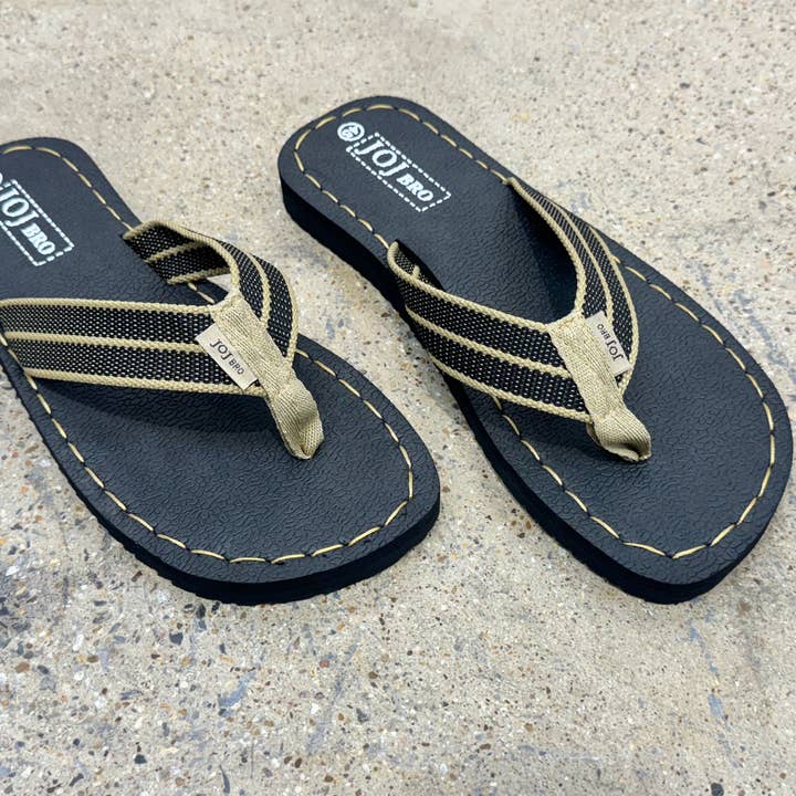 JOJ MAKLY Wholesale - Wholesale Flip Flops - Men's - j201 Makly Striped Thong Sandal Flip Flop16