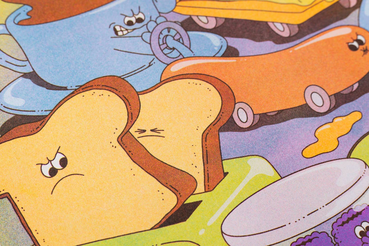 KIBLIND Atelier - Vente Poster - Affiche A3 – Lauren Martin – If there's a traffic jam...5