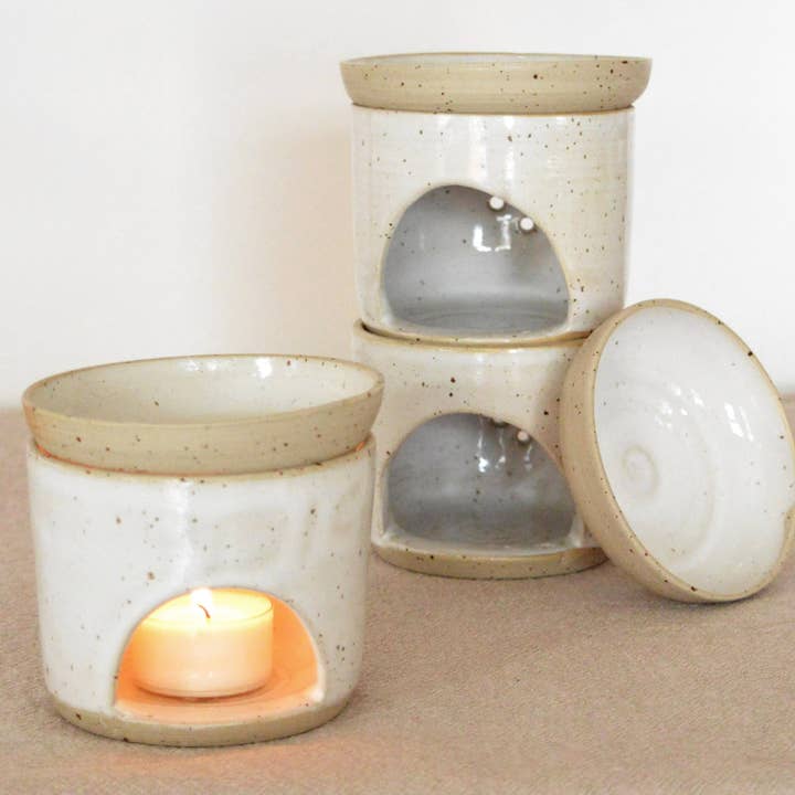 Karolina Bednorz Ceramics - Wholesale Wax Warmer - NUDE Ceramic Essence and Wax Burner Handmade in Italy6