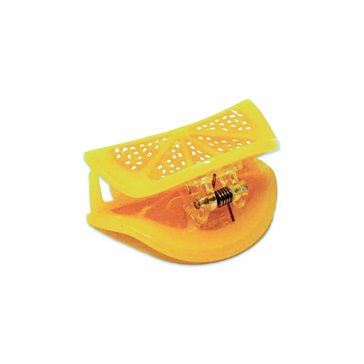 Jenny Lemons - Wholesale Hair Clip - Women's - Mini Lemon Slice Hair Claw Clip