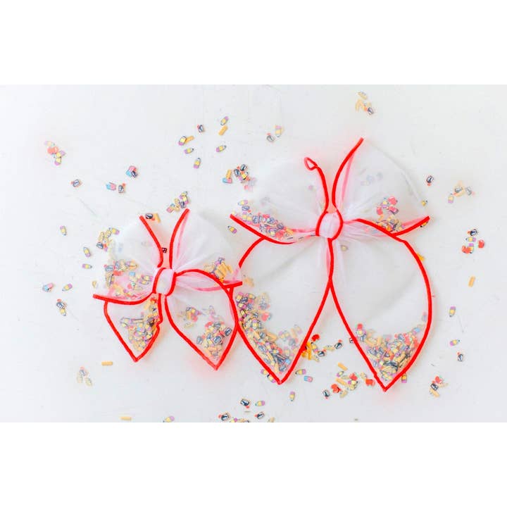 Lazo de Pelo con Malla Agitadora - Normas Escolares para venta al por mayor de Cheeky Plum